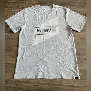 Hurley Men’s Medium shirt Gray logo